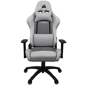 CORSAIR TC100 Relaxed - Gray/Silver - Exclusive - Silla Gaming (REACONDICIONADO)