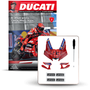 Coleccionable Moto Ducati GP25 Marc Marquez 1:4_N001