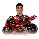 Coleccionable Moto Ducati GP25 Marc Marquez 1:4_N0013