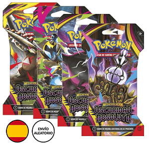 Sobres de cartas Pokemon Megaevolucion Oscuridad Absoluta
