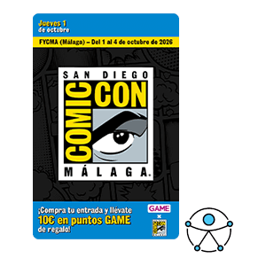 Entrada Comic-Con Menor de 13 a 15 años (incluidos) Diversidad funcional Jueves 01/10