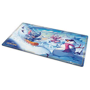 Tapete Disney Lorcana Hyperia City Stitch & Angel in Winterspell de 60 x 34 cm