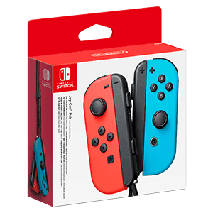 Joy-Con (set Izda/Dcha) Azul Neón/Rojo Neón - Batería Extraíble