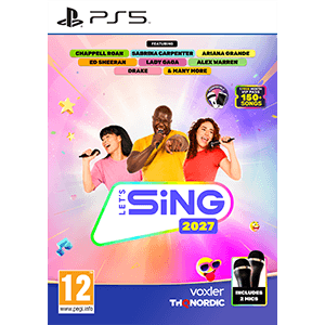 Let´s Sing 2027 + 2 Micrófonos