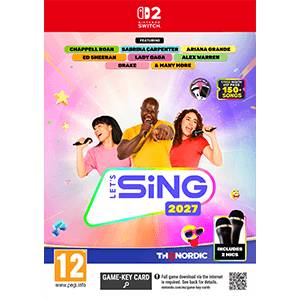 Let´s Sing 2027 + 2 Micrófonos