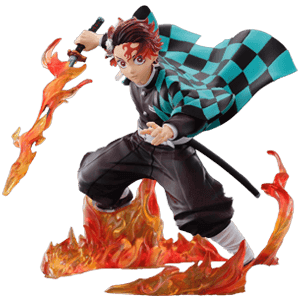 Figura Demon Slayer: Kimetsu no Yaiba FIGURIZMa Tanjiro Kamado Transparent World de 18 cm