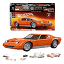Set de Construccion Hot Wheels Premium Mattel Brick Shop Building Set 1/12 Lamborghini Miura P400 SV