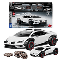 Set de Construccion Hot Wheels Speed Mattel Brick Shop Building Set 1/32 Lamborghini Huracán Sterrato