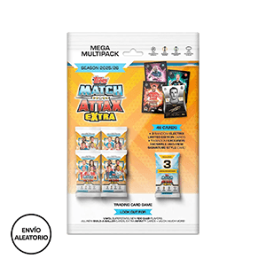 Mega Multipack de cartas UCC Match Attax Extra 2026-2027