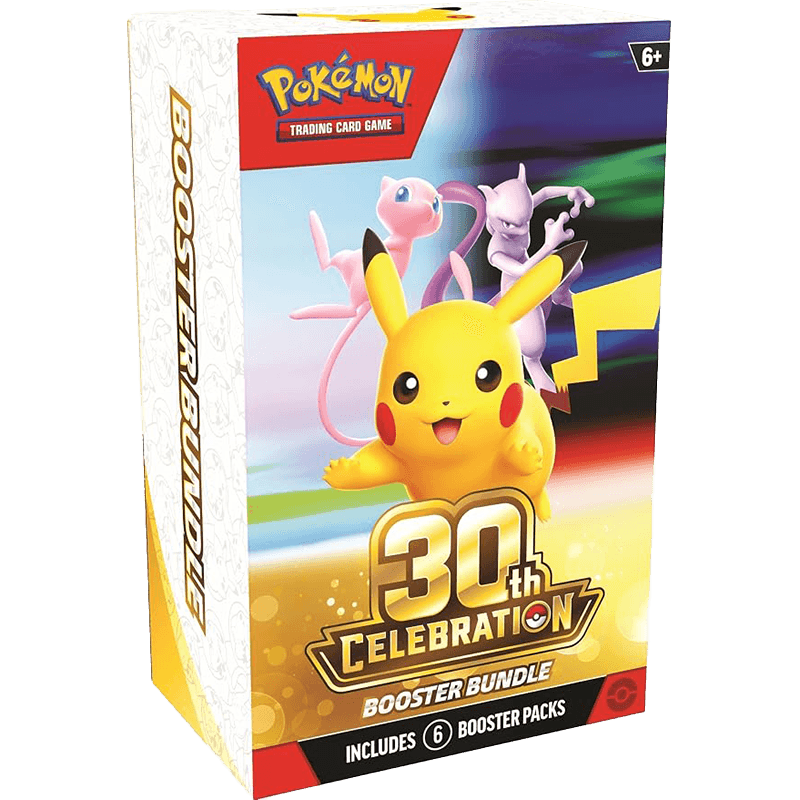 Pack de sobres de mejora Pokemon Booster Bundle 30 Aniversario (Castellano)