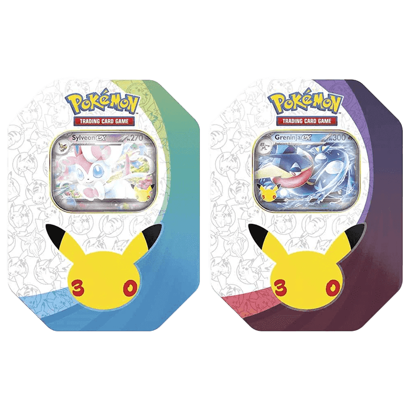 Lata EX de cartas Pokemon 30 Aniversario (Castellano) (surtido)