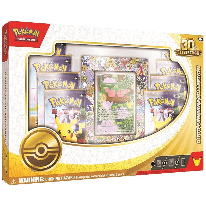 Caja de Colección Premium Cartas Pokemon 30 Aniversario (Castellano)