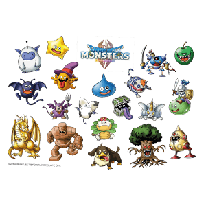 Dragon Quest Monsters - Pegatinas Exclusivo GAME