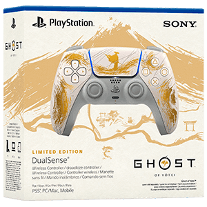 Mando Inalámbrico DualSense Edición Limitada Gold Ghost of Yotei