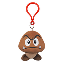 Colgante 3D de peluche Goomba para bolsos y mochilas
