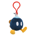 Colgante 3D de peluche Bob-Omb para bolsos y mochilas