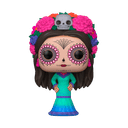 Figura POP Icon: La Catrina (Azul) (REACONDICIONADO)