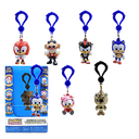 Colgante 3D Sonic series 6 para mochilas y bolsos (surtido)