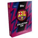 Caja metalica collector de cartas FC Barcelona 2026 - 2027