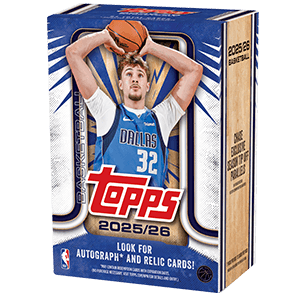 Caja de cartas coleccionables Value Box NBA 2025 - 2026
