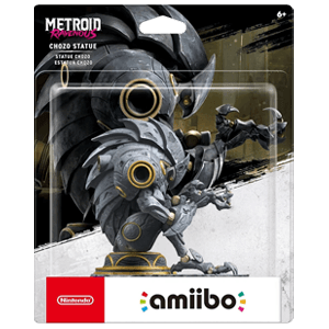 Figura amiibo Estatua Chozo - Colección Metroid Ravenous