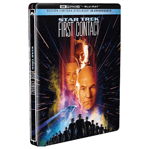 Star Trek VIII Primer Contacto 4K + BD Edición Steelbook 30th