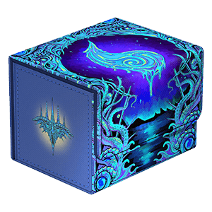 Caja de proteccion para 100 cartas Sidewinder 100+ Xenoskin Magic: The Gathering Mana Token - Island
