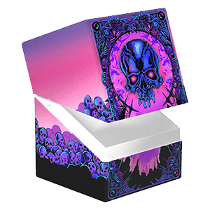 Caja de proteccion para 100 cartas Boulder 100+ Magic: The Gathering Mana Token - Swamp