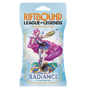 Sobre de cartas League of Legends Riftbound: Radiance - Sleeved Booster (ingles)