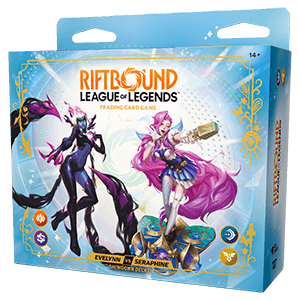 Caja de cartas League of Legends Riftbound: Radiance - Showdown Decks (ingles)