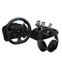 Logitech G923 Trueforce + Auriculares G325 PC - PS5 - PS4 - PS3 - Licencia PlayStation - Volante