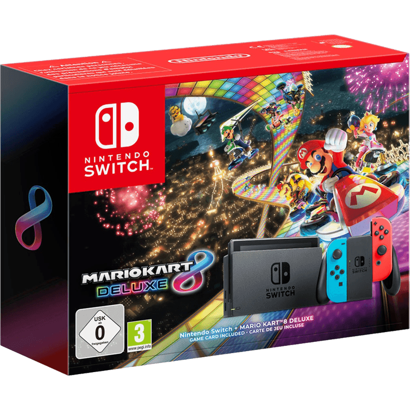 Nintendo Switch + Mario Kart 8 Deluxe