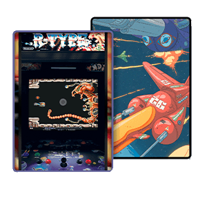 Mil balas por segundo – Lámina A5 R-Type Exclusivo GAME