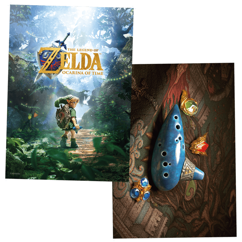 The Legend of Zelda: Ocarina of Time - Póster Exclusivo GAME
