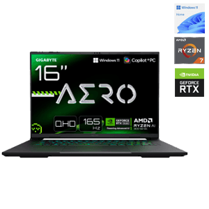 Gigabyte Aero X16 Ryzen AI 7-350/32Gb/1Tb/RTX 5070 - 16´´ - Windows 11 - Ordenador Portatil Gaming (REACONDICIONADO)