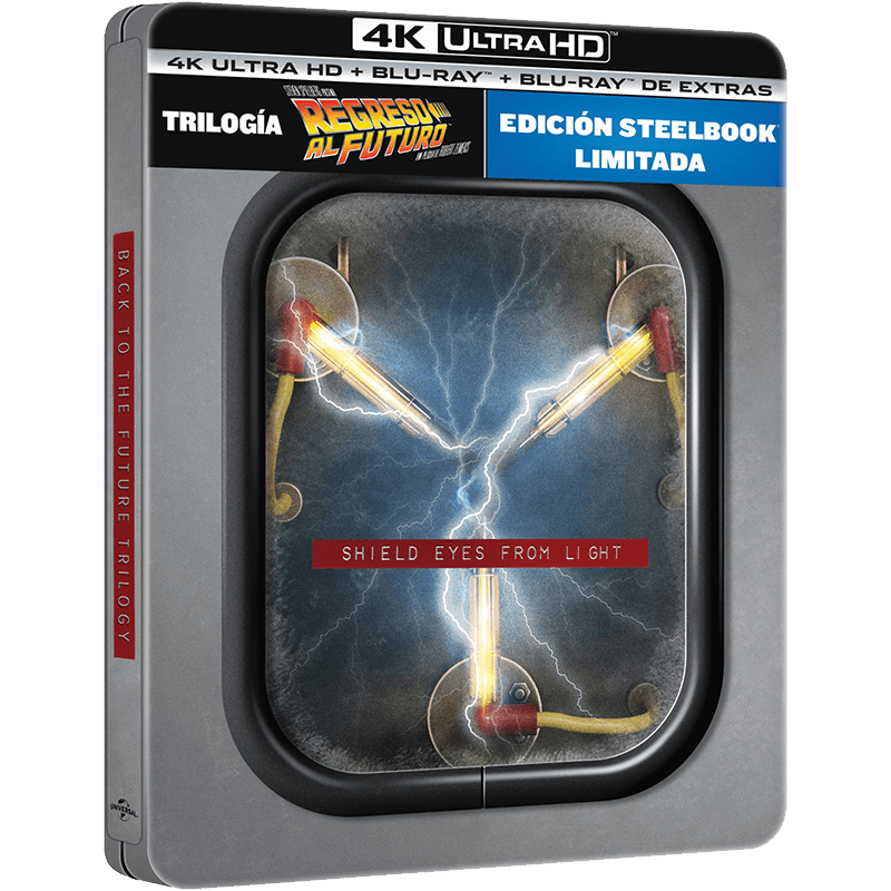 Regreso al Futuro Trilogía 40th 4K + BD Edición Steelbook