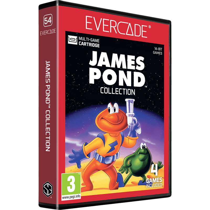 Cartucho Evercade James Pond Collection