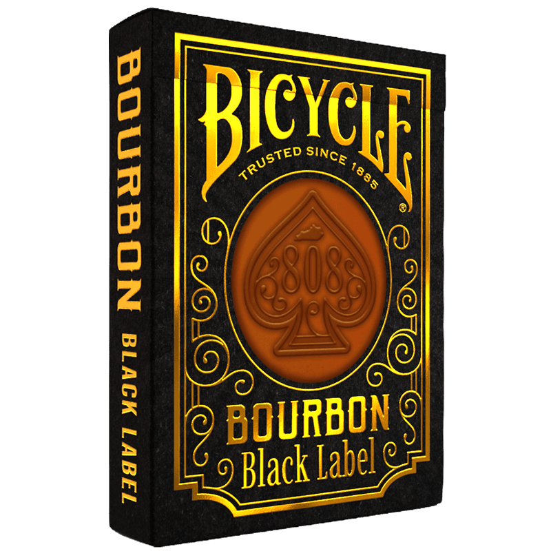 Baraja de Poker Bicycle Bourbon Black Label