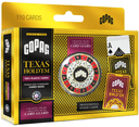 Estuche doble de Poker Copag con Dealer Button