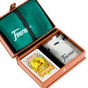 Estuche de Mus Polipiel con Baraja, tapete y amarracos
