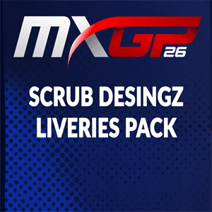 MXGP 26 Official Game - DLC Scrubdesignz Liveries PS5