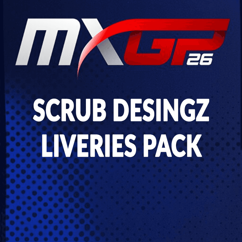 MXGP 26 Official Game - DLC Scrubdesignz Liveries XSX