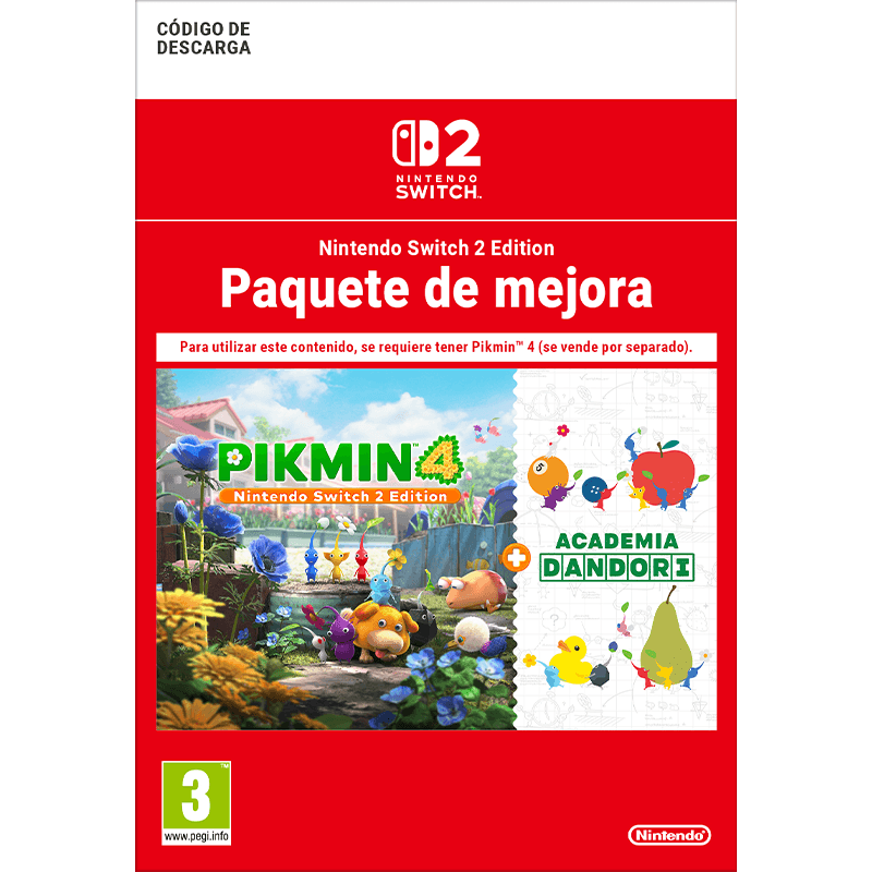 Pikmin 4 NSW2 Edition + Dandori Academy Upgrade Pa