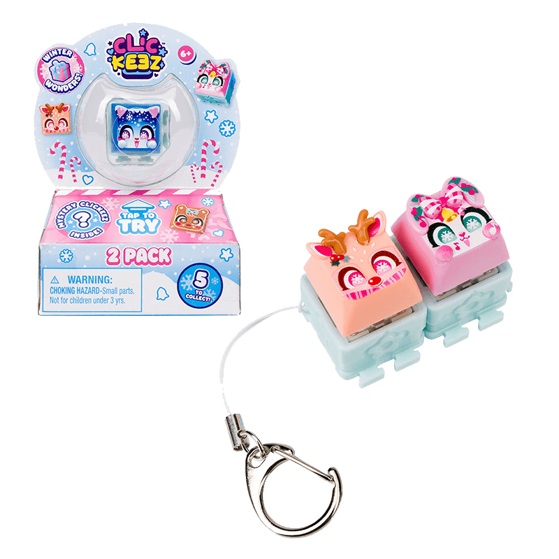 Pack doble Clickeez edición Navidad