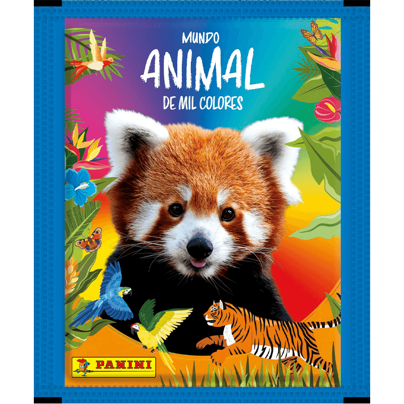 Sobre de cromos Animales de mil colores