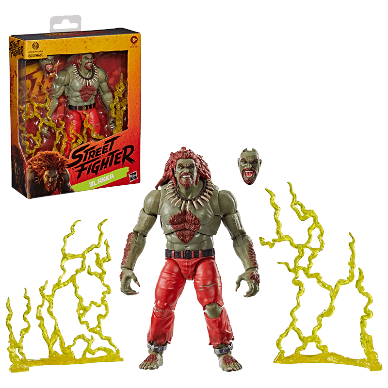 Figura Deluxe Blanka Street Fighter de 15 cm