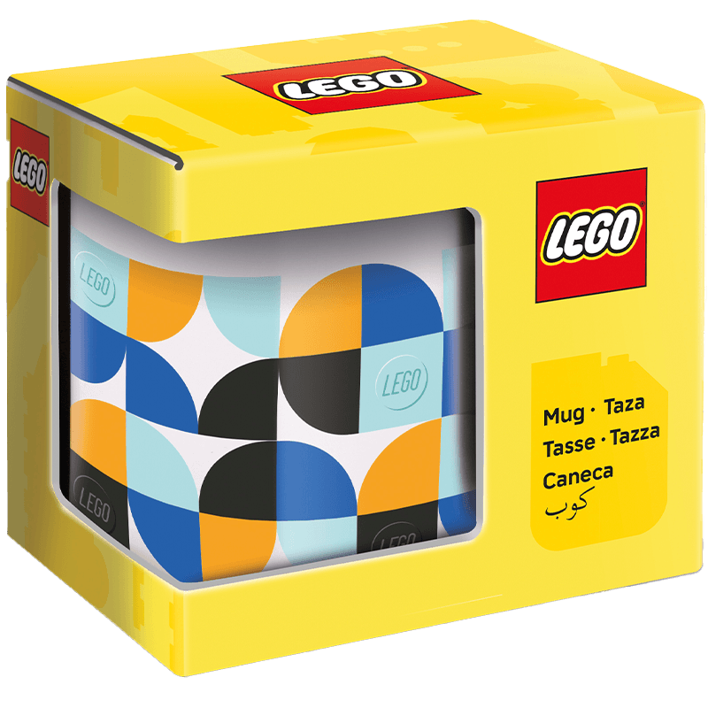 Taza cerámica logo Lego de 325 ml