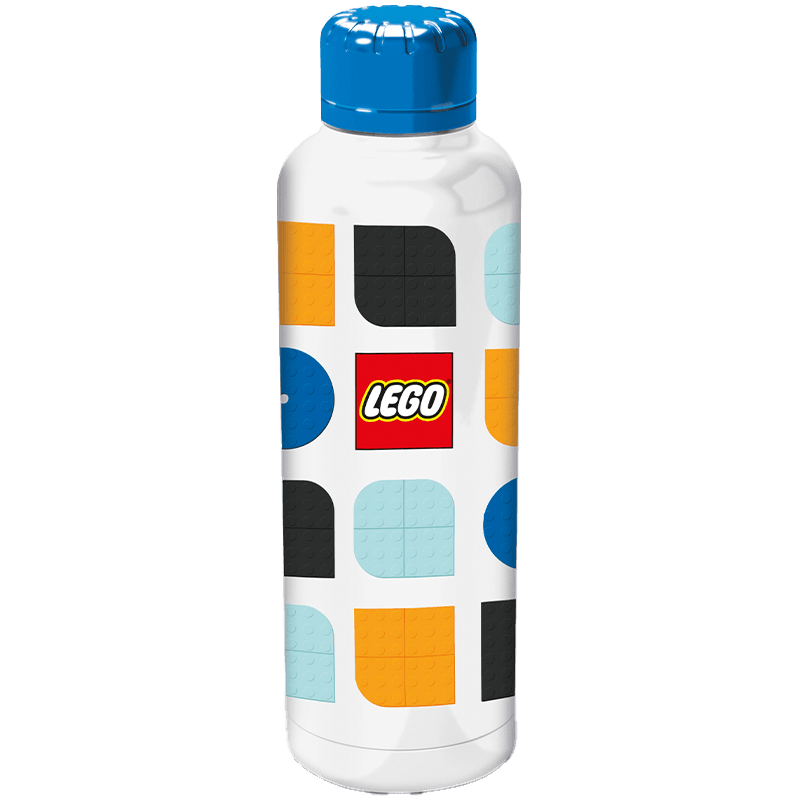 Botella térmica de acero inoxidable logo Lego de 515 ml