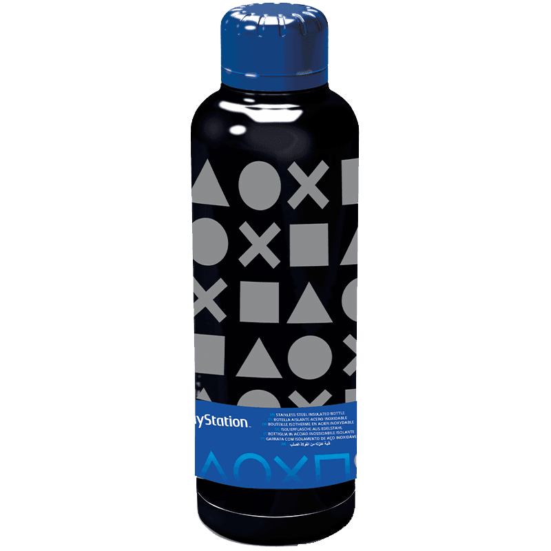 Botella térmica de acero inoxidable Playstation de 515 ml