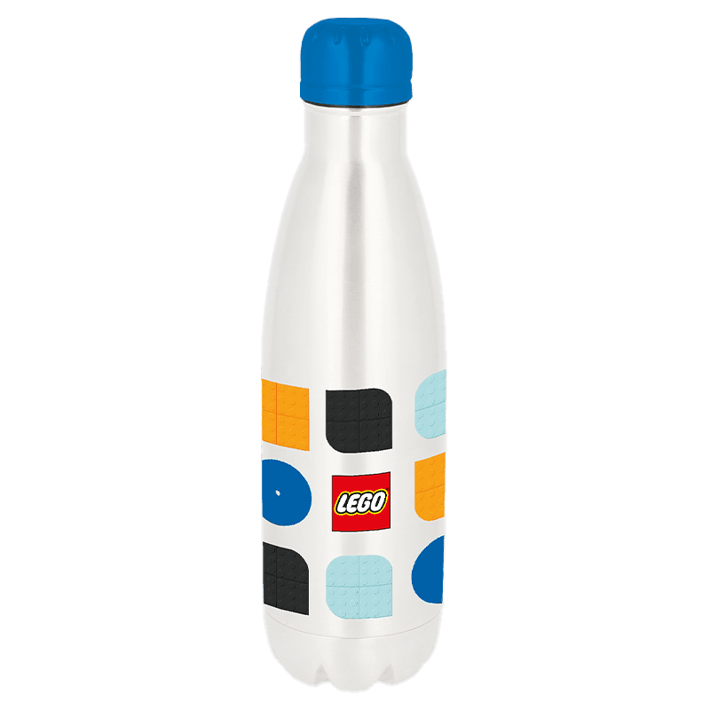 Botella de acero inoxidable logo Lego de 780 ml
